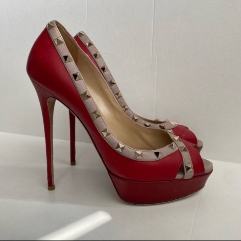 Valentino rock stud heels